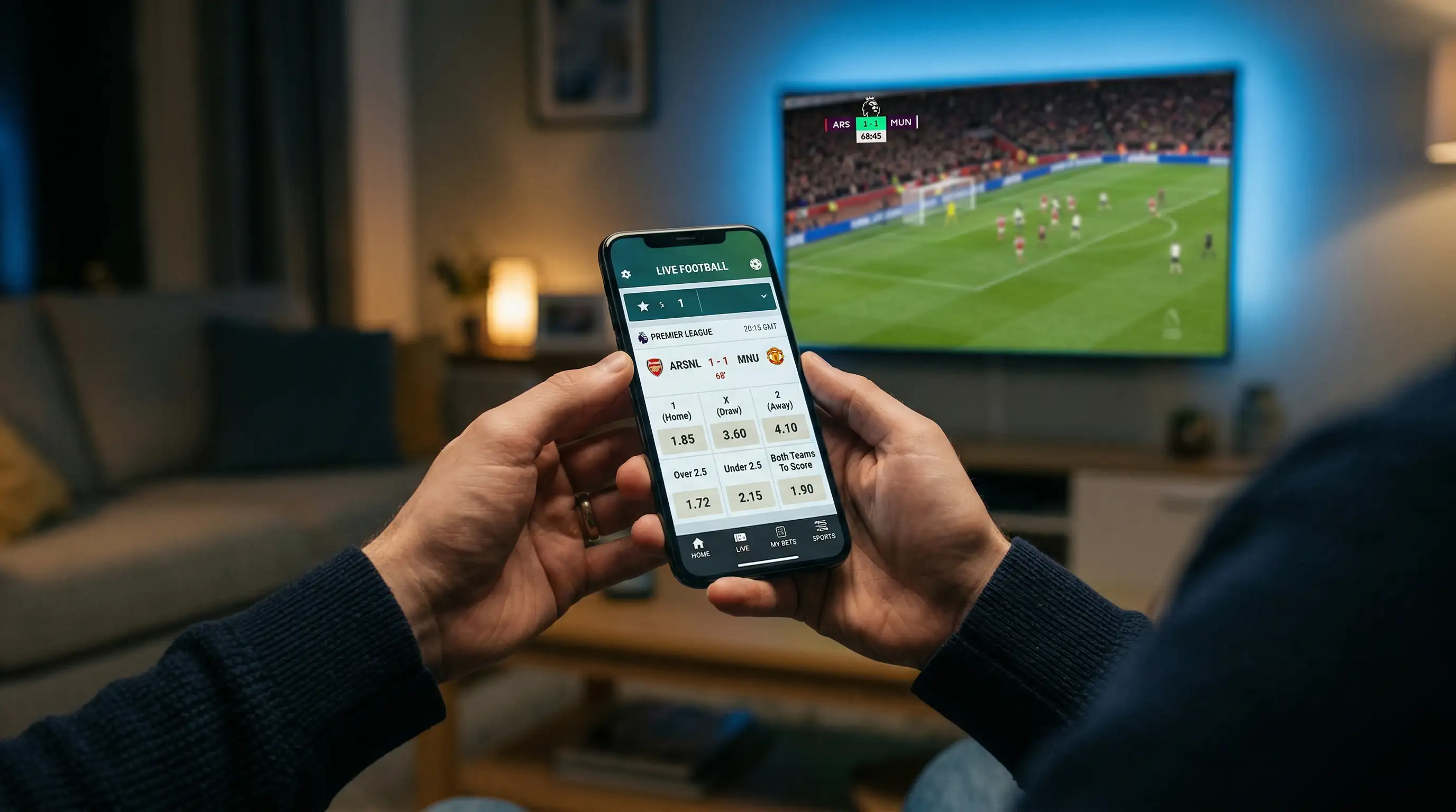 Comparación de mercados de apuestas de fútbol con márgenes del operador